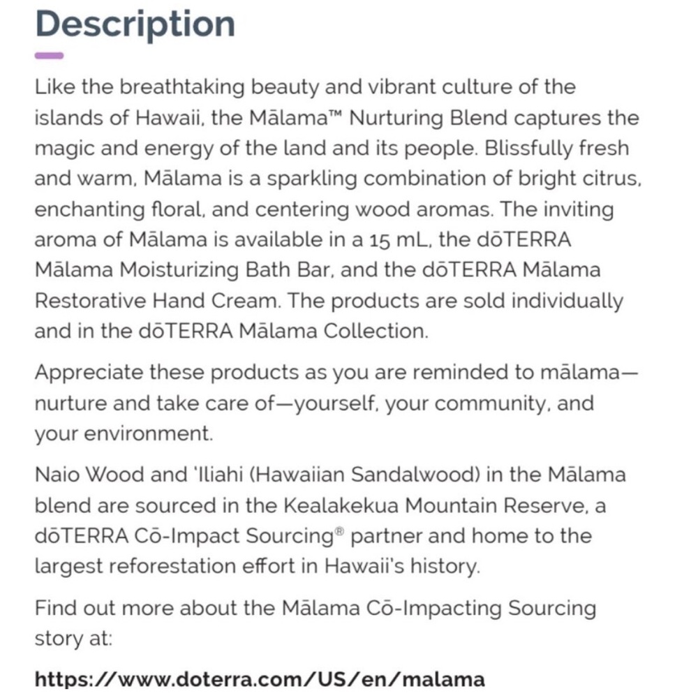 Moisturizing Bath Bar, Infused With Malama Essential Oil — doTERRA - Picture 9 of 10